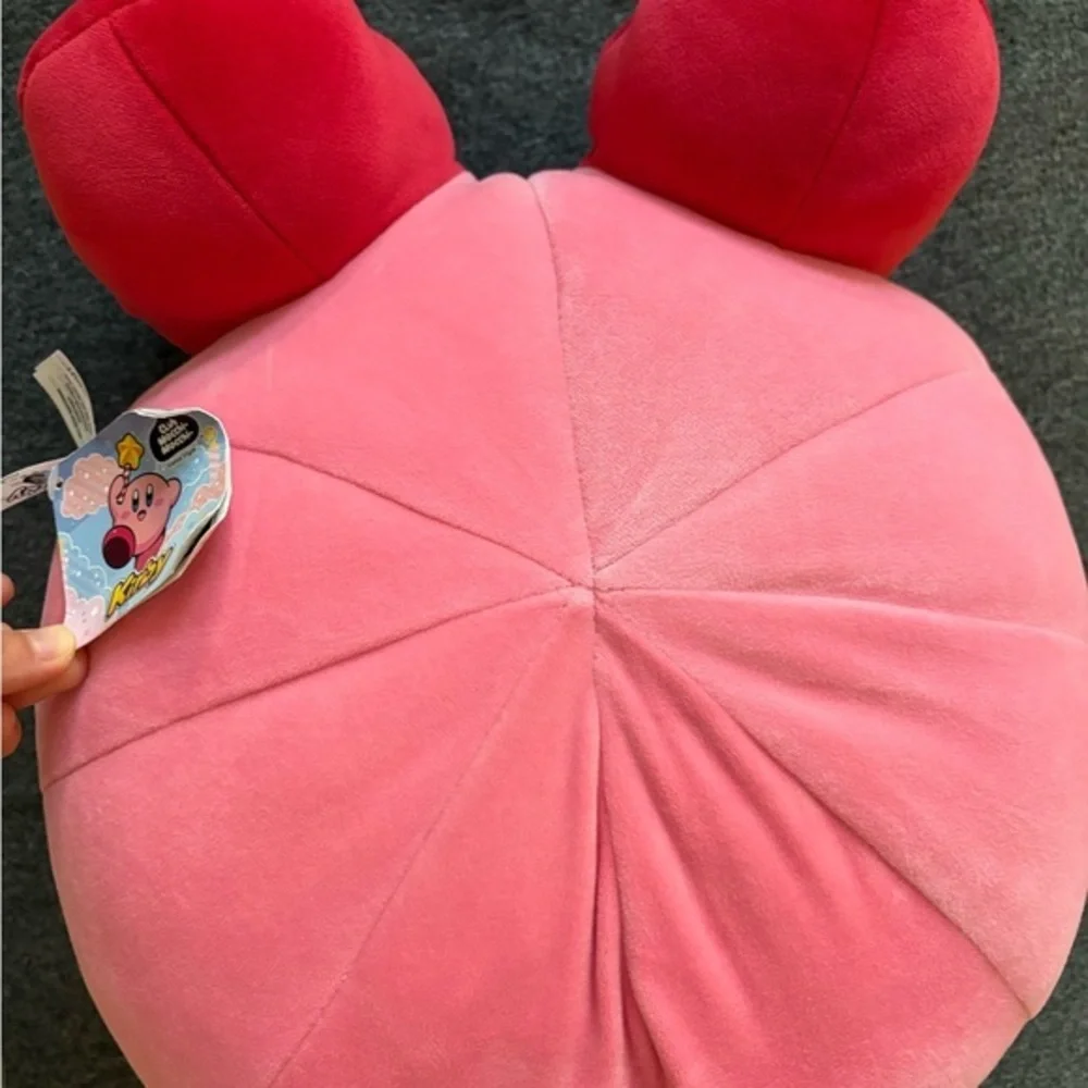Club Mocchi Mocchi Hovering Kirby Plush Large 15” TOMY‎ Nintendo 2023 with Tag